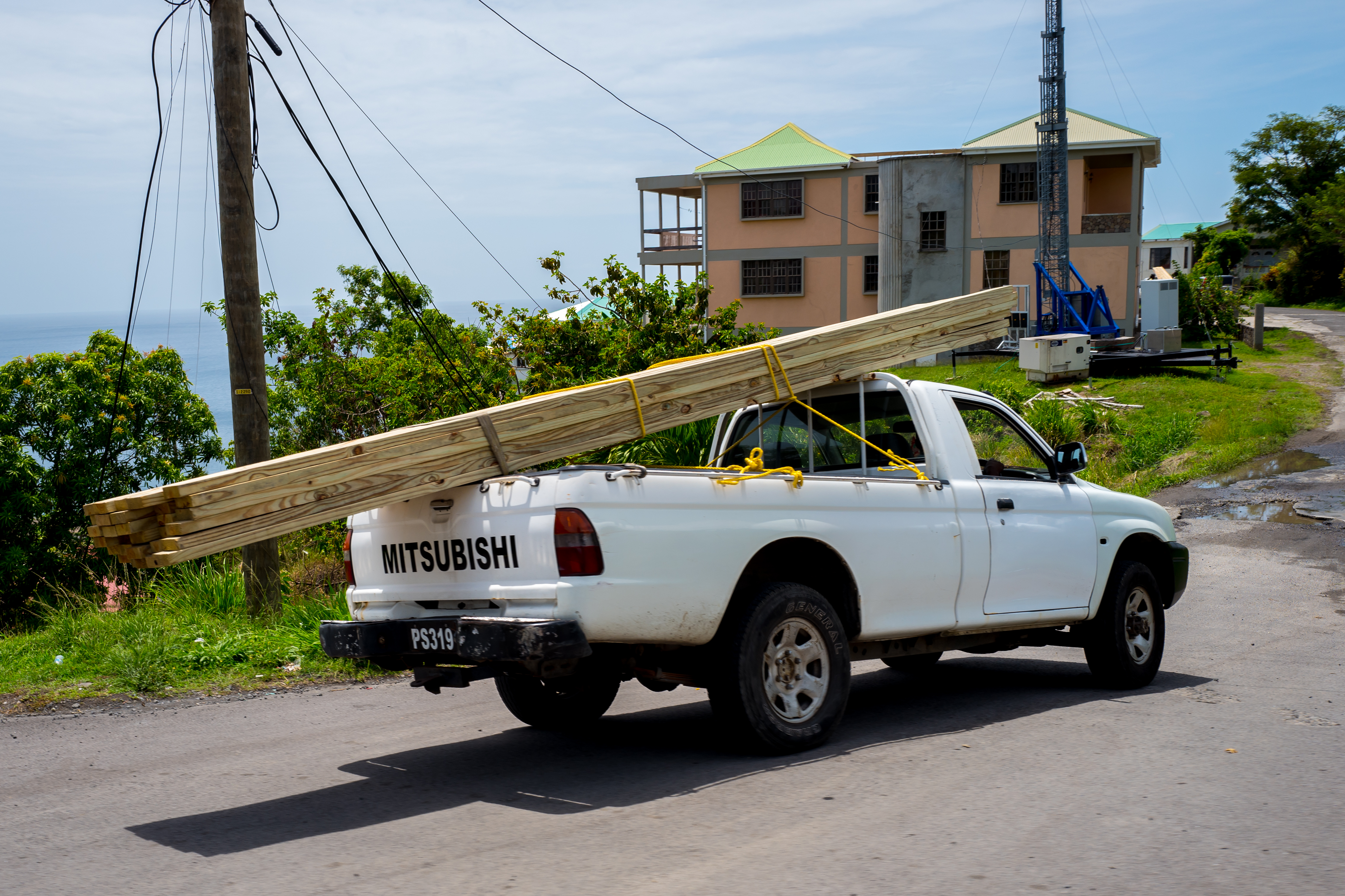 Lumber is available, but screws are nearly impossible to secure.